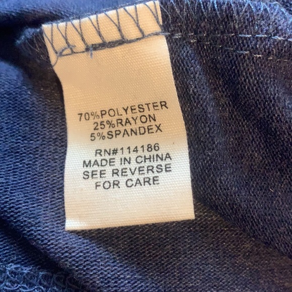 NWT 89th + Madison 2xl blue top - Picture 9 of 10